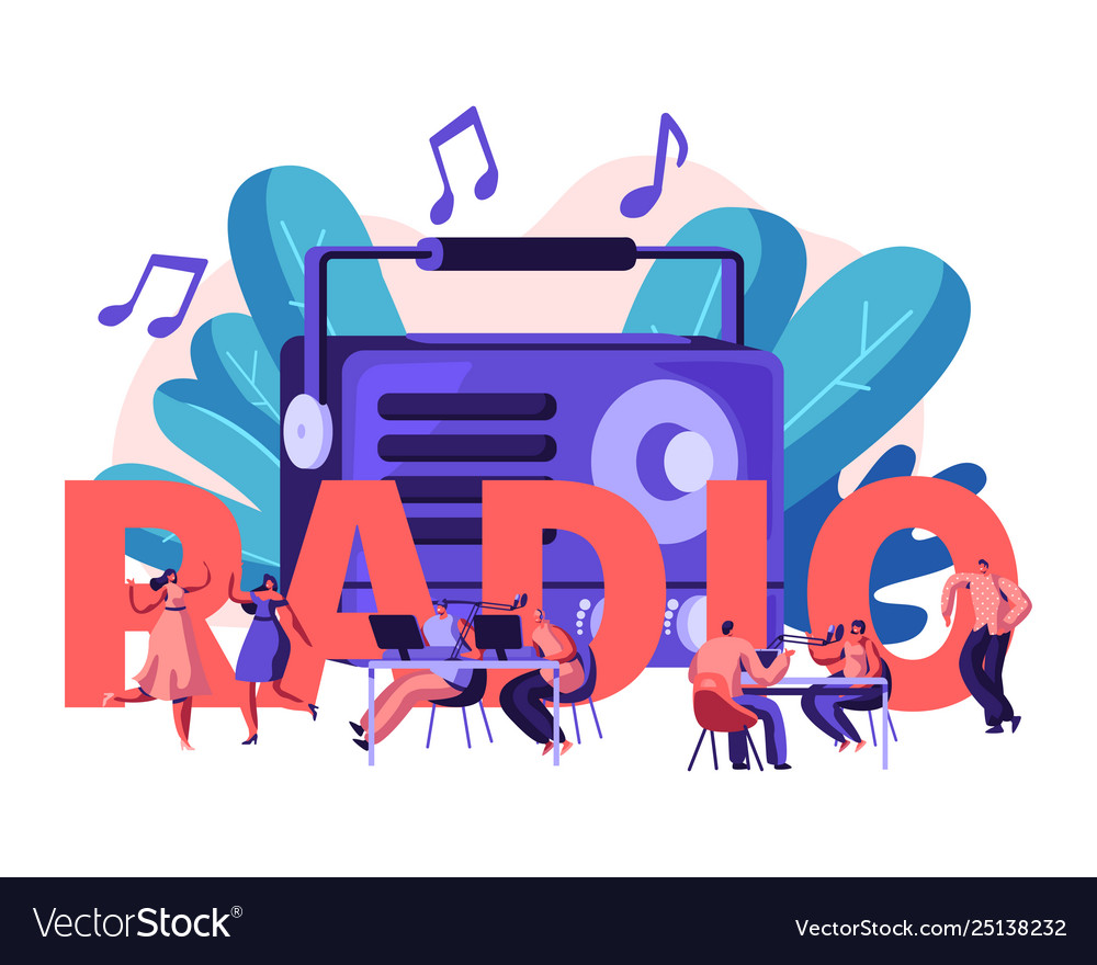 Radio Rundfunk und Musik hören