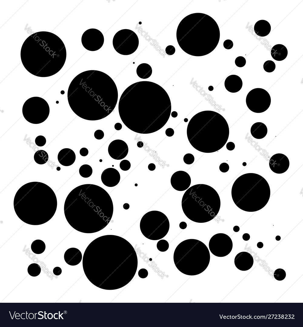 Random dots circles pattern pontillist screntone vector image Random dots circles pattern pontillist screntone