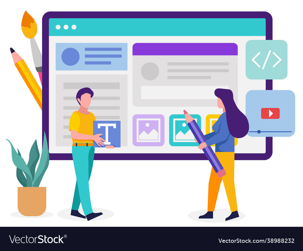 Web designing team template