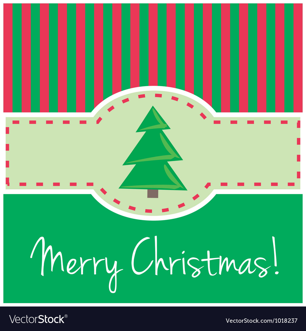 Christmas Party Invitation - Green & Red