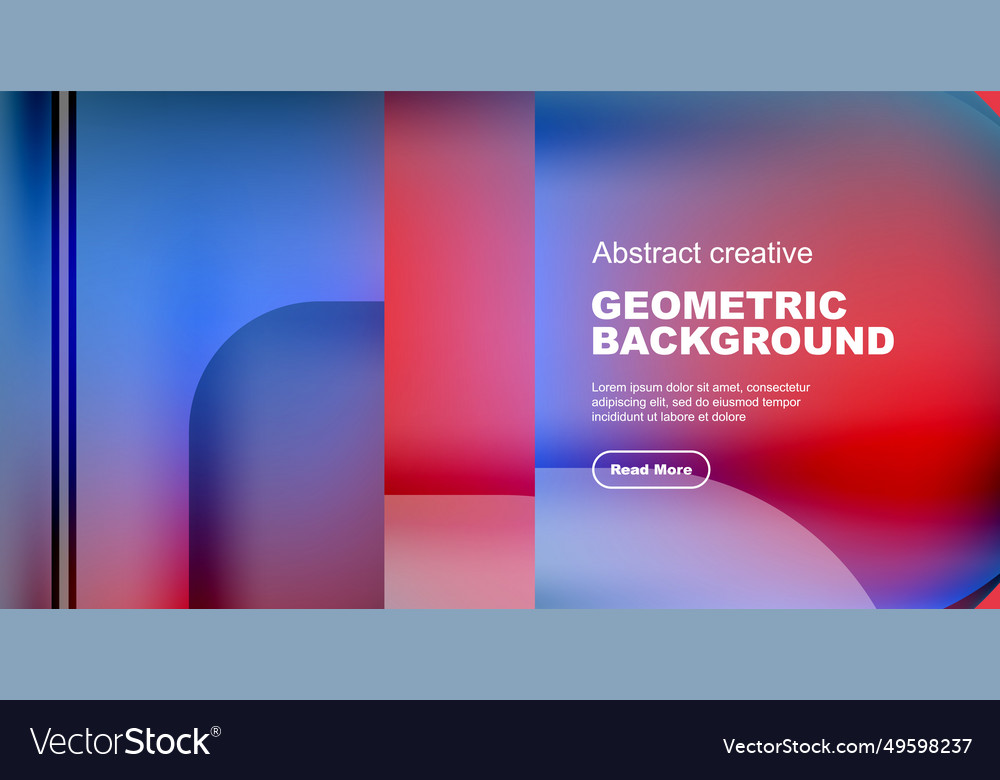 Minimal geometric abstract background vector image Minimal geometric abstract background