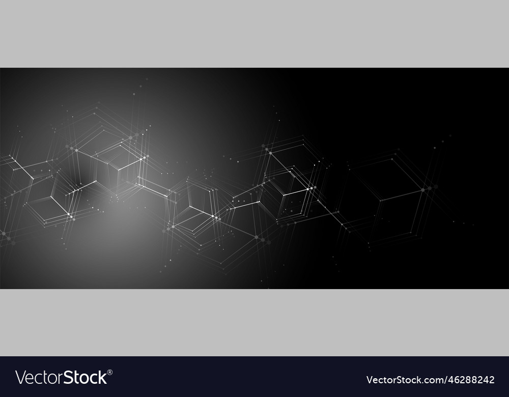 Abstract futuristic fade computer technology vector image Abstract futuristic fade computer technology
