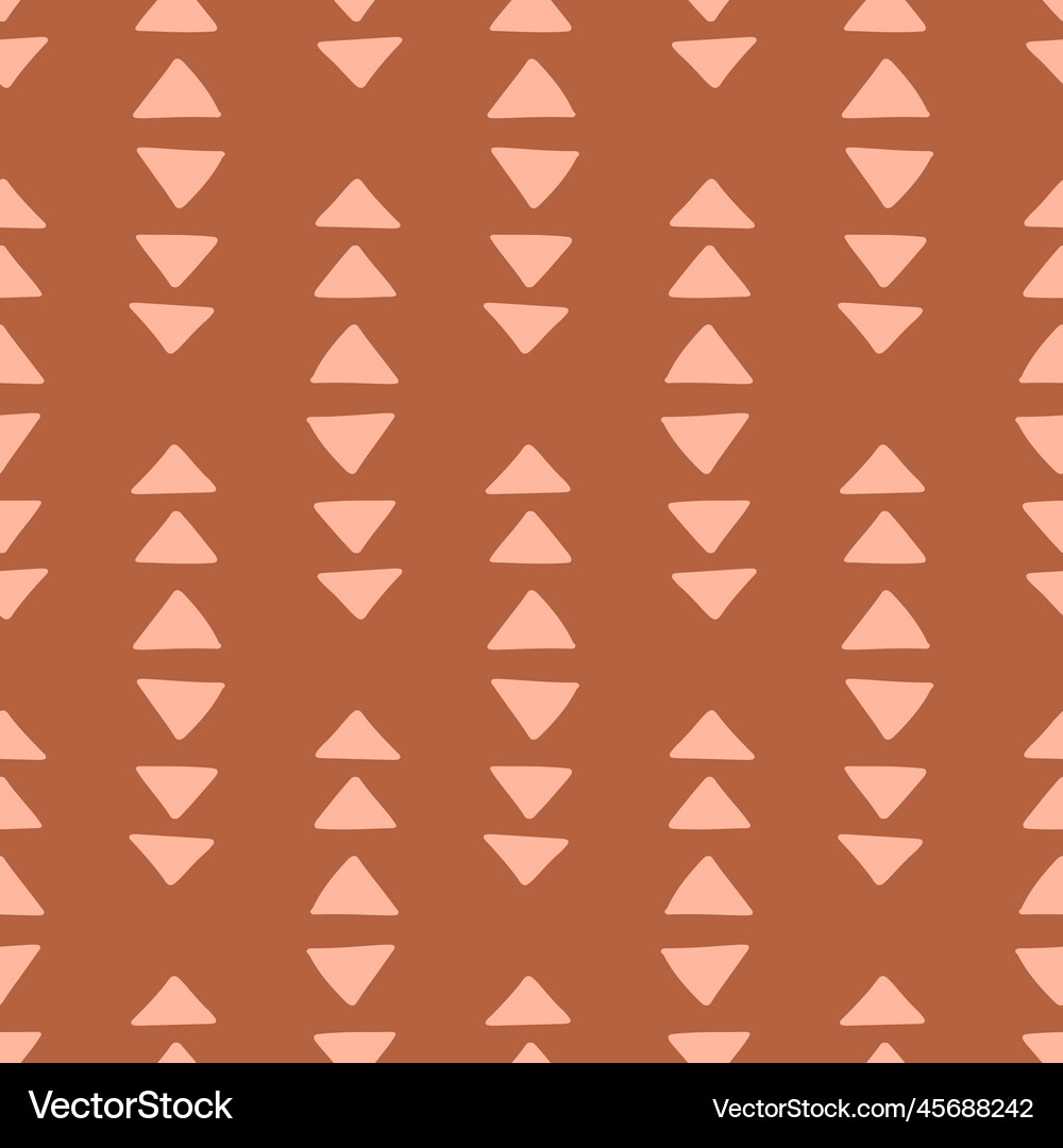 Ethnic geometric seamless pattern Royalty Free Vector Image