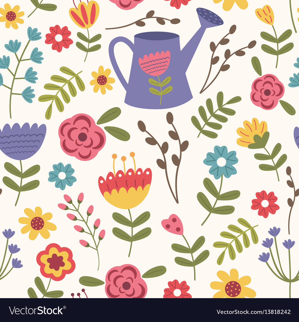 Floral Seamless Pattern