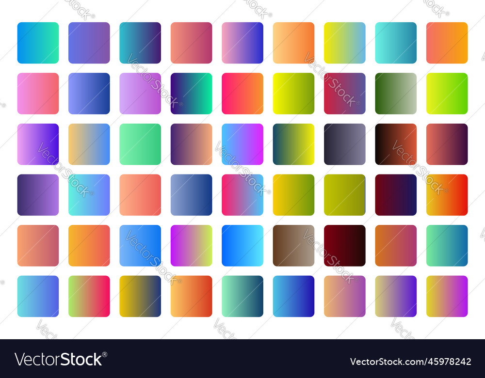 Gradient set multicolor sphere