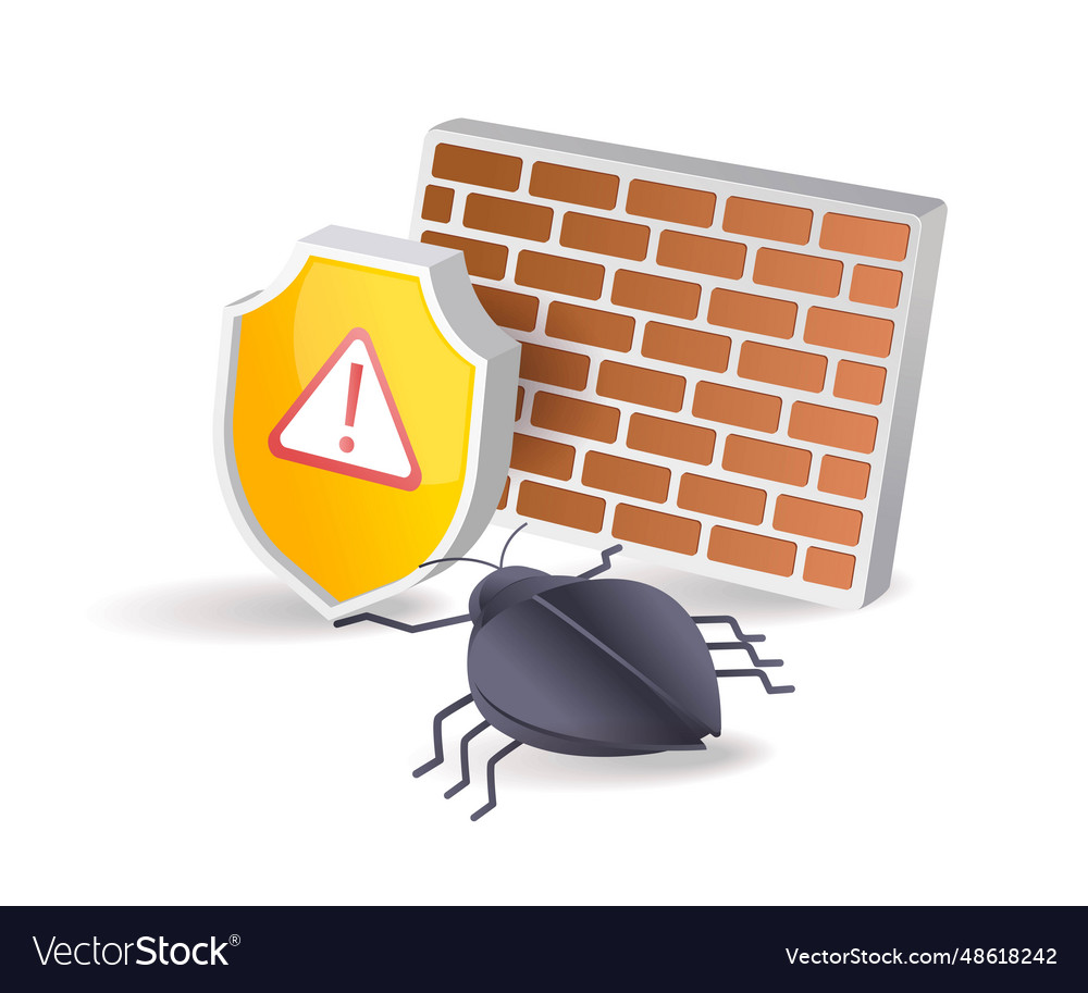 Malware viruses attack technological security Vector Image Malware viruses attack technological security