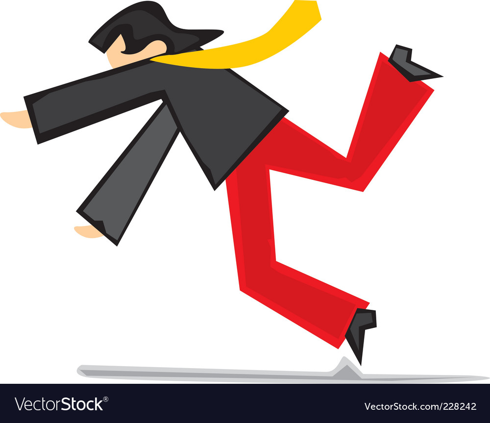 Man Falling Down