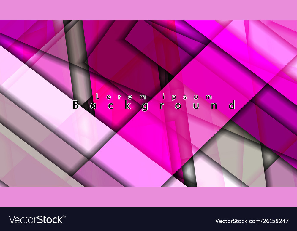 Abstract background design rectangular tube vector image Abstract background design rectangular tube