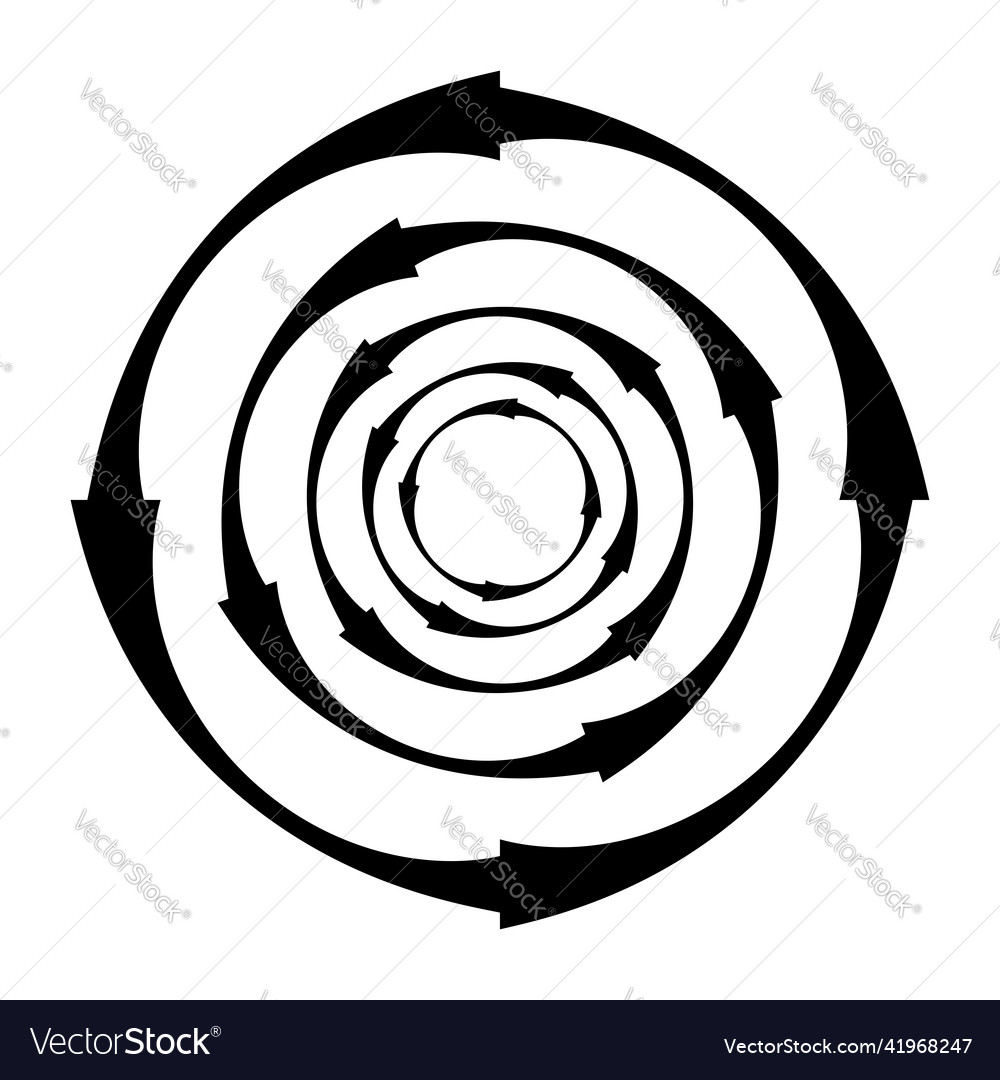 Abstract cicular geometric circle design element Vector Image Abstract cicular geometric circle design element
