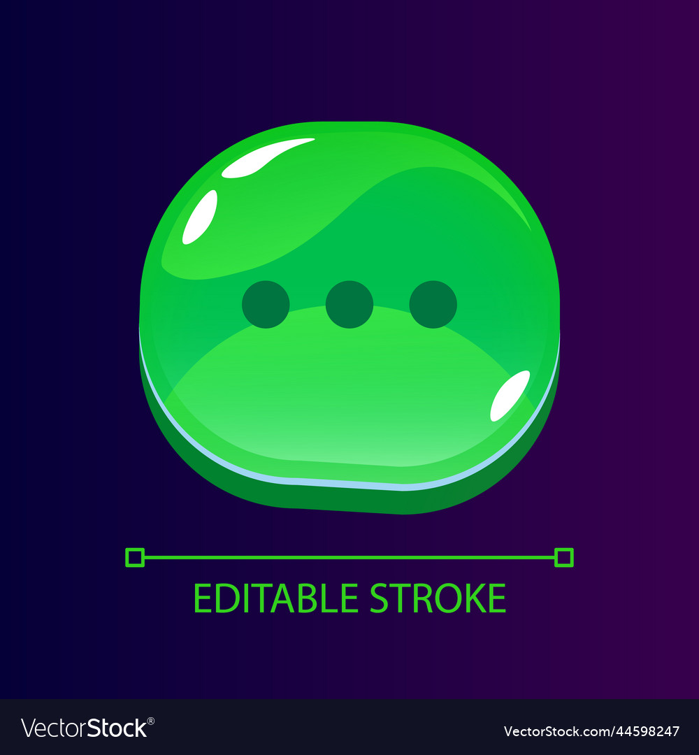 Access to more options glossy ui button vector image Access to more options glossy ui button