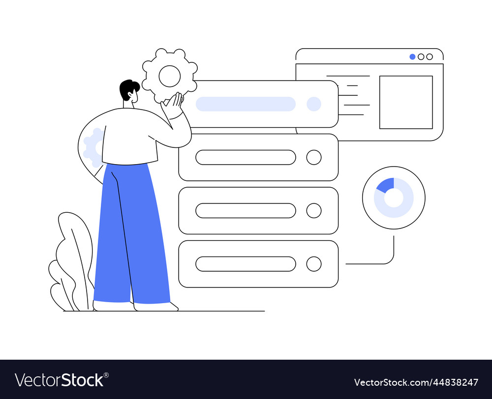 Big data tools abstract concept vector image Big data tools abstract concept