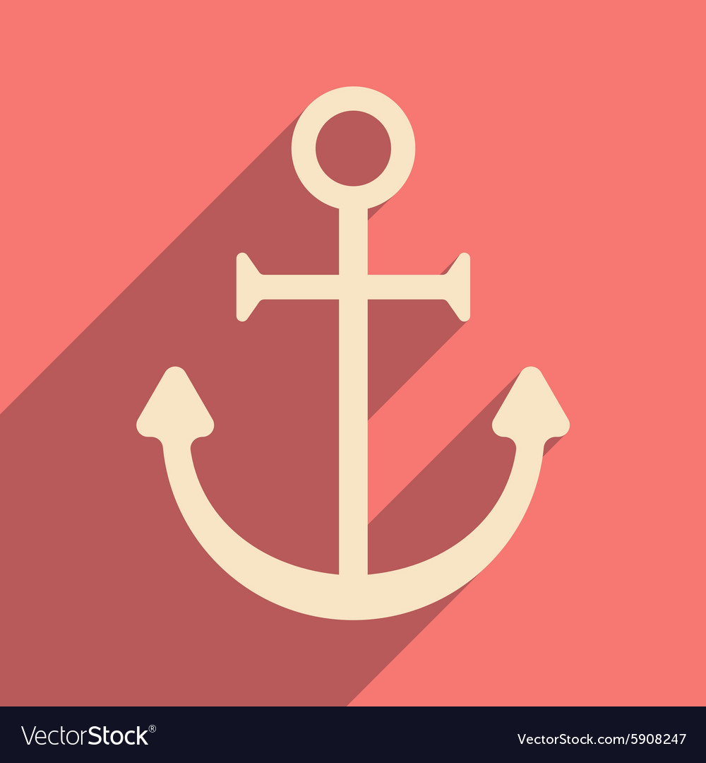 Flat with shadow icon and mobile application
