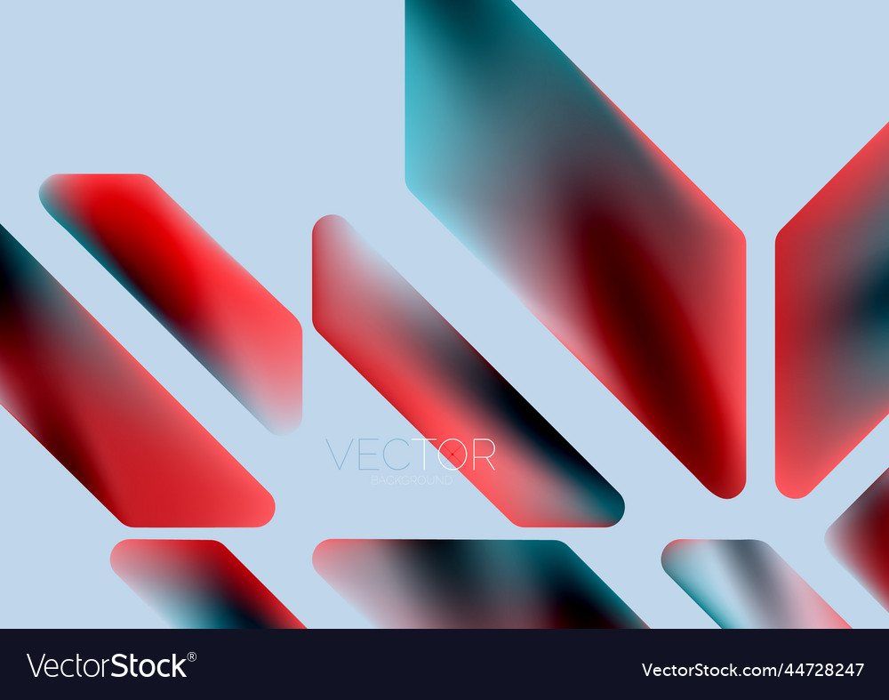 Fluid color dynamic geometric shapes abstract Vector Image Fluid color dynamic geometric shapes abstract