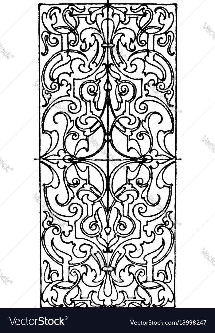 Ivory inlay oblong panel is a 16th century design