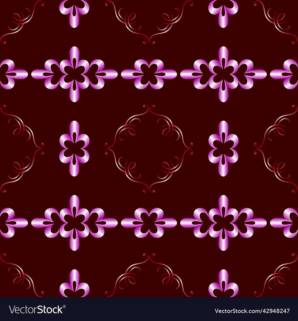 Seamless abstract colorful pattern of elements