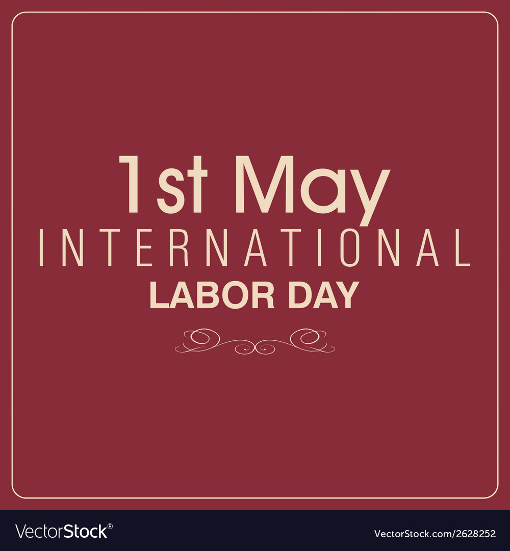 Abstract labor day background with special objects