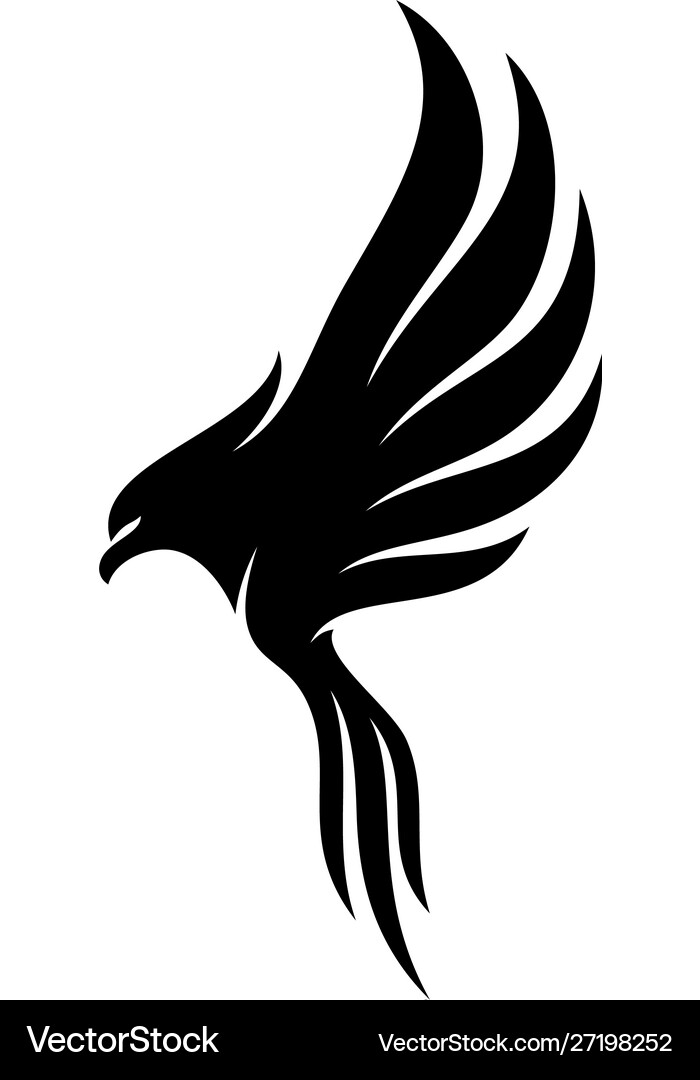Eagle logo design template Royalty Free Vector Image