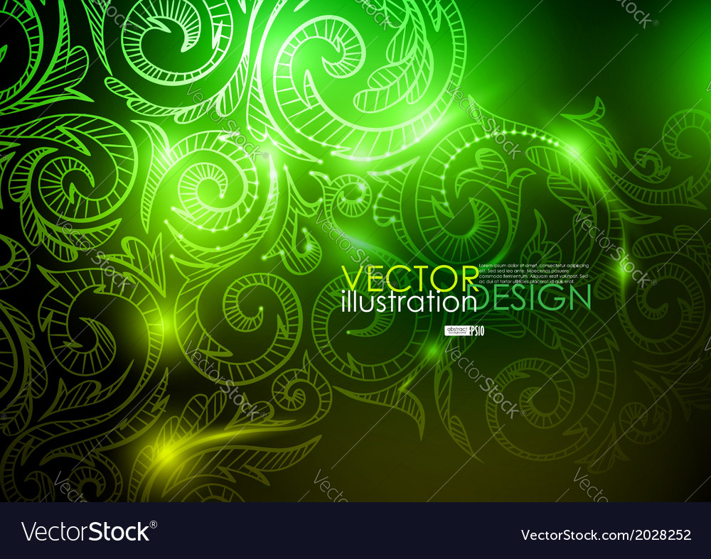 Neon pattern background