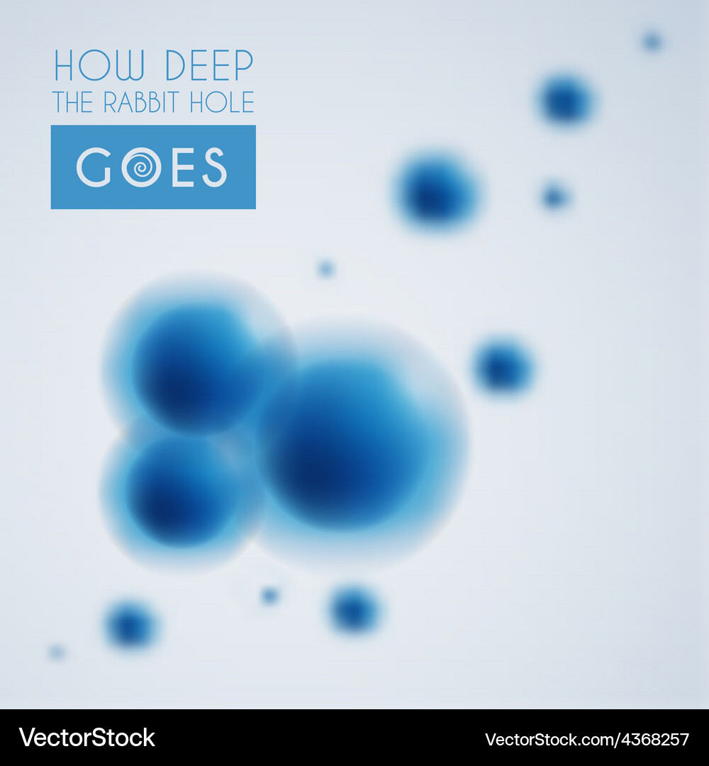 Abstract molecule background Royalty Free Vector Image