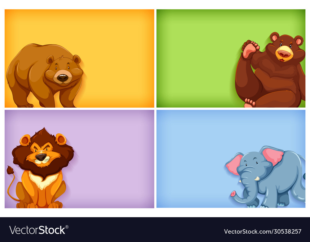 Background template design with plain color