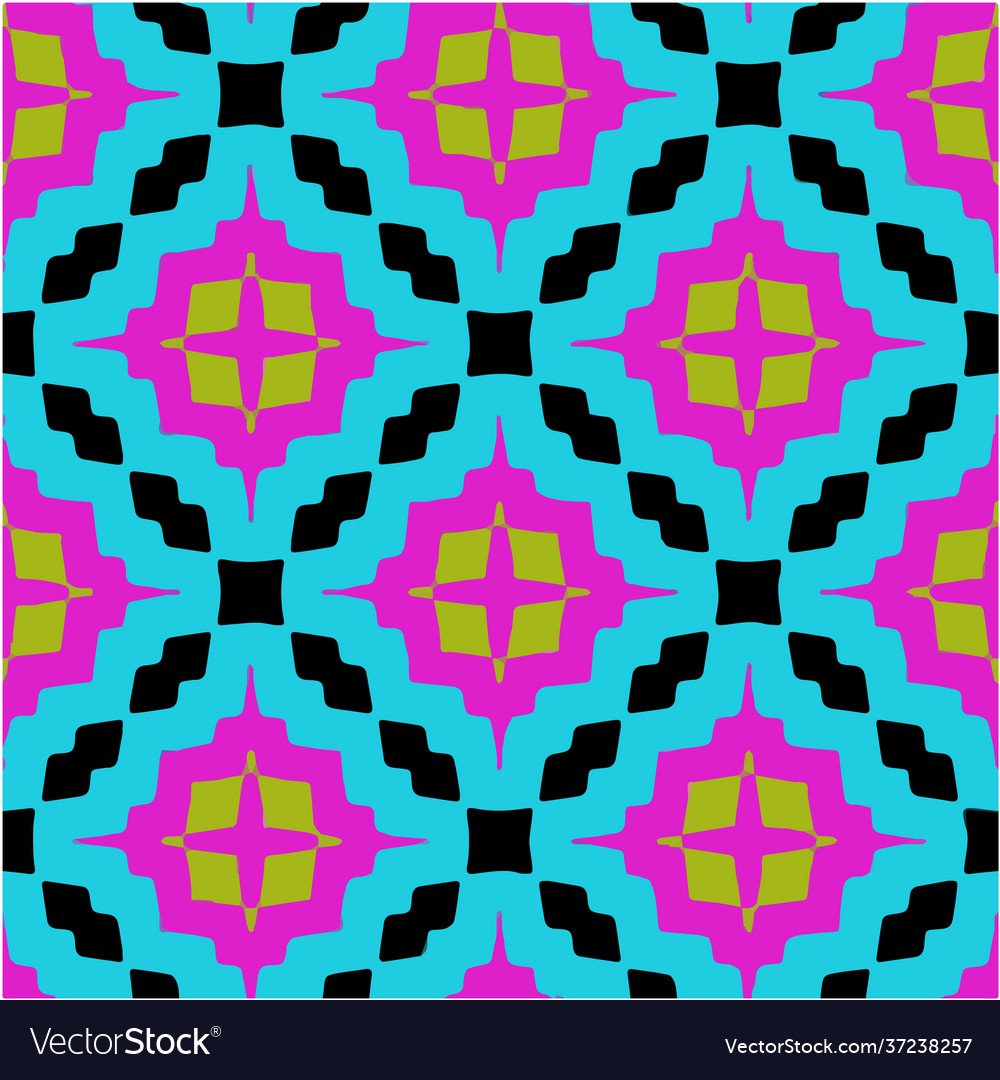 Geometric pattern with triangular elements