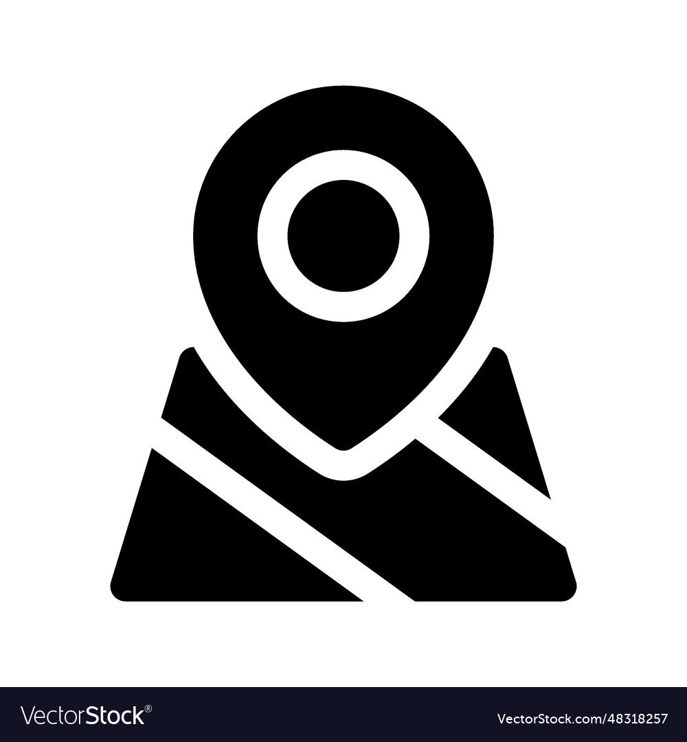 Map icon Royalty Free Vector Image - VectorStock