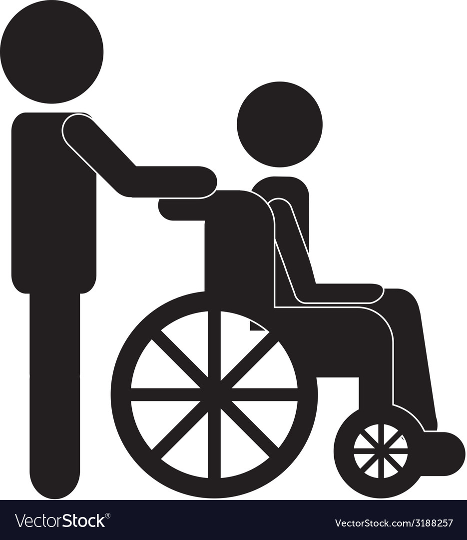 Wheelchair Design Royalty Free Vector Image - Vectorstock