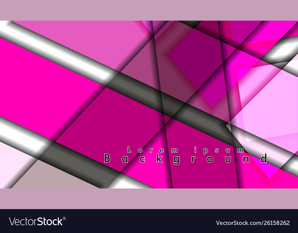Abstract background design rectangular tube