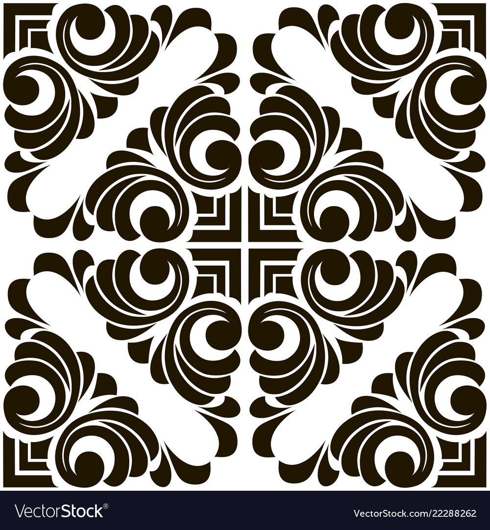 Intricate Patchwork Tile Pattern