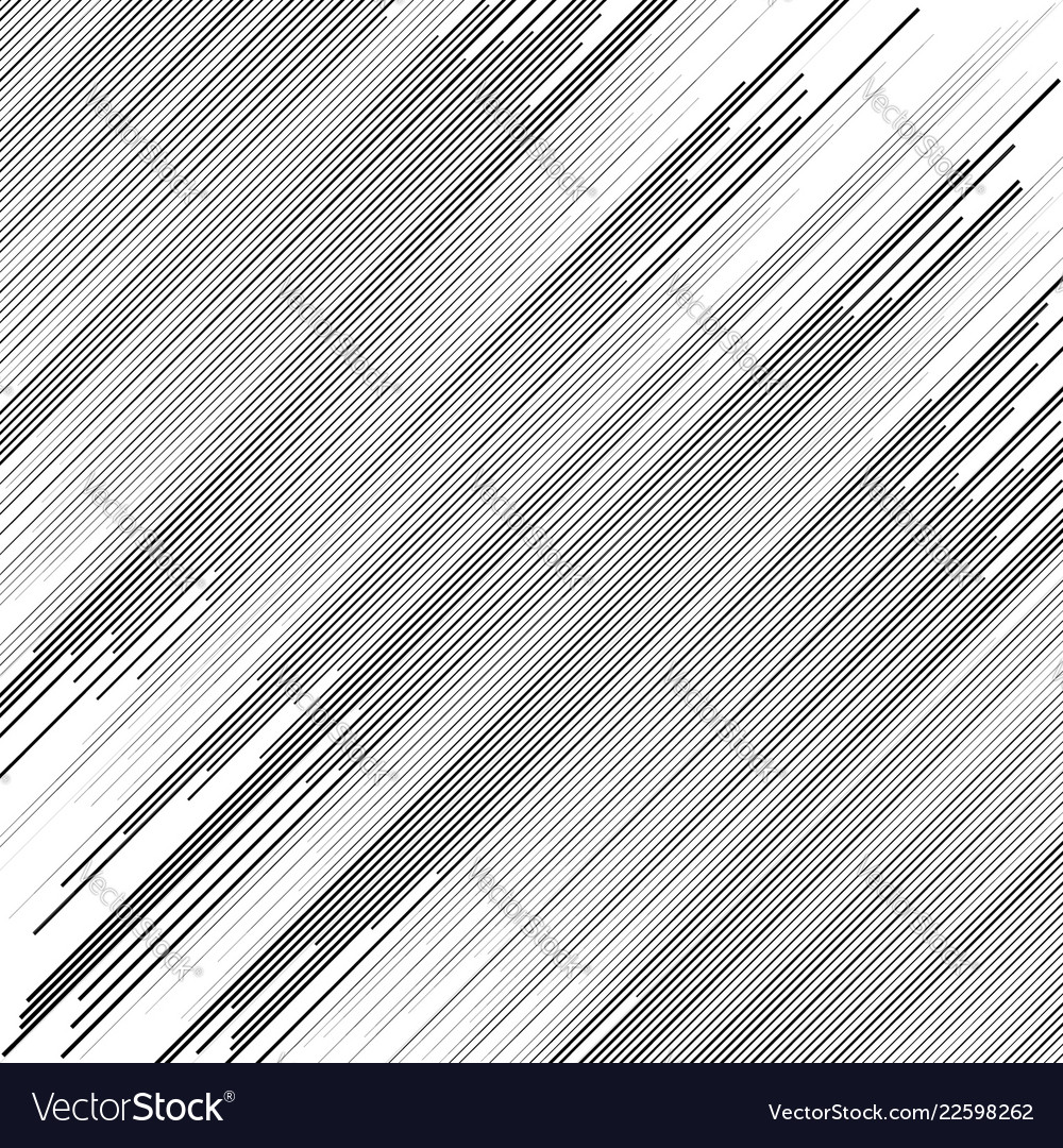 Irregular dynamic lines abstract monochrome vector image Irregular dynamic lines abstract monochrome
