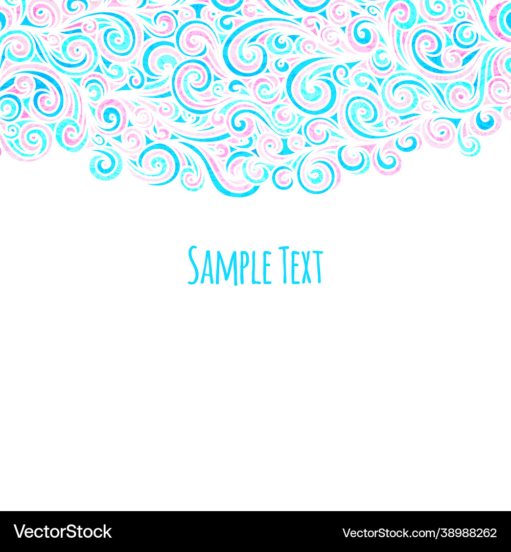 Wave background Royalty Free Vector Image - VectorStock