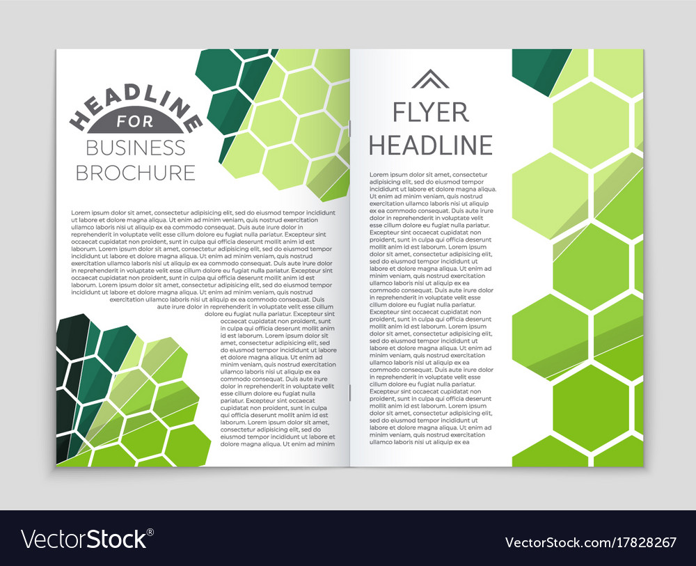 Abstract layout background set for art