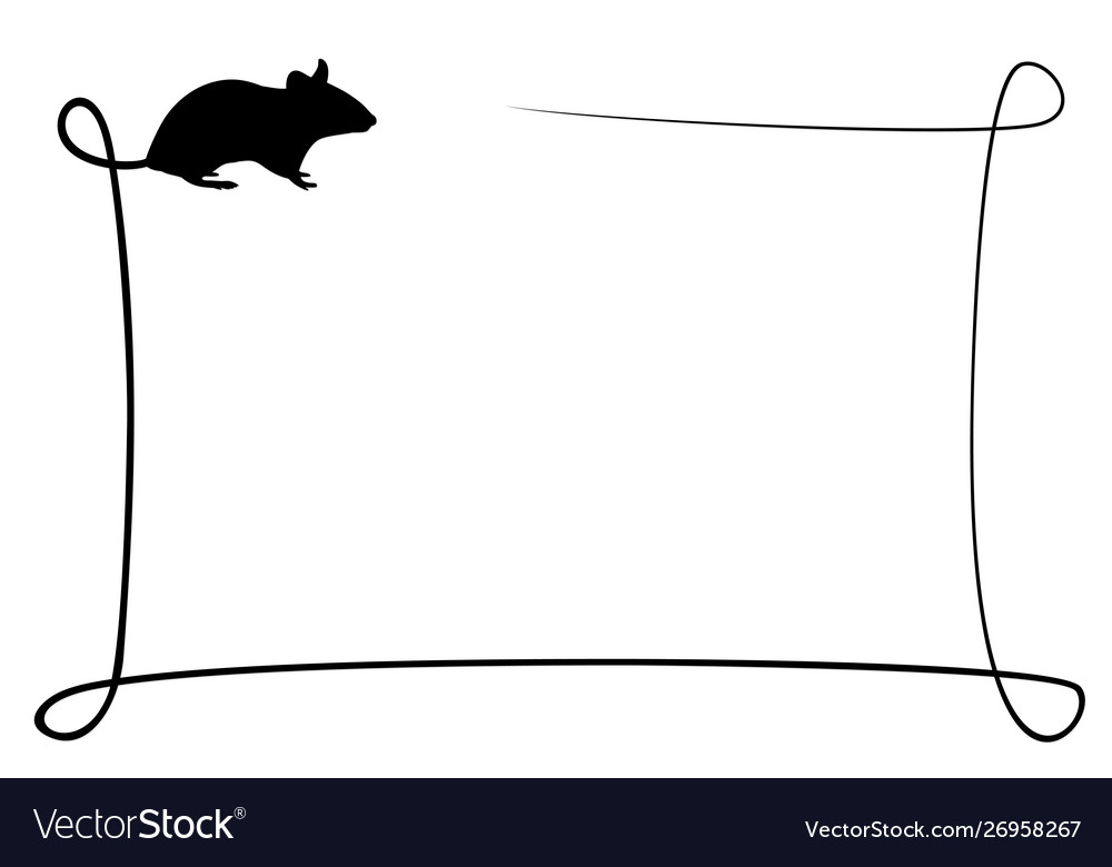 Frame with mouse