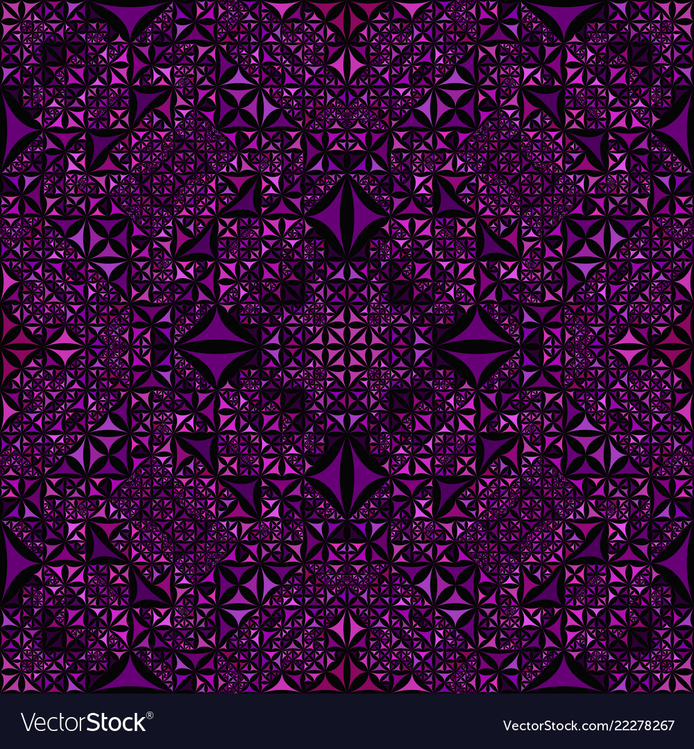 Purple repeating kaleidoscope pattern background