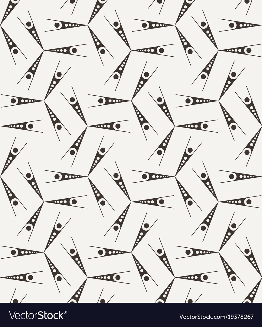 Seamless geometric triangle pattern