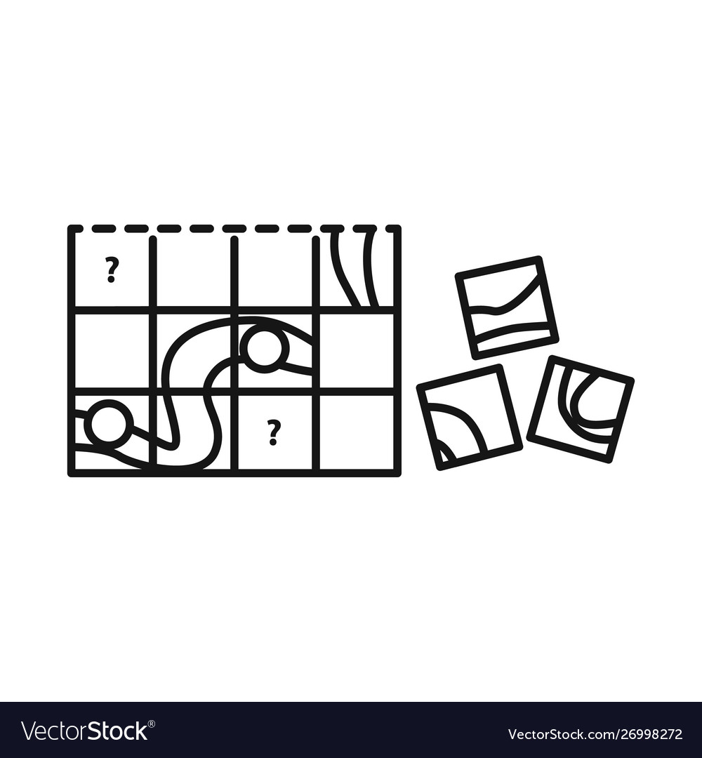 Isolated object snake and game sign collection