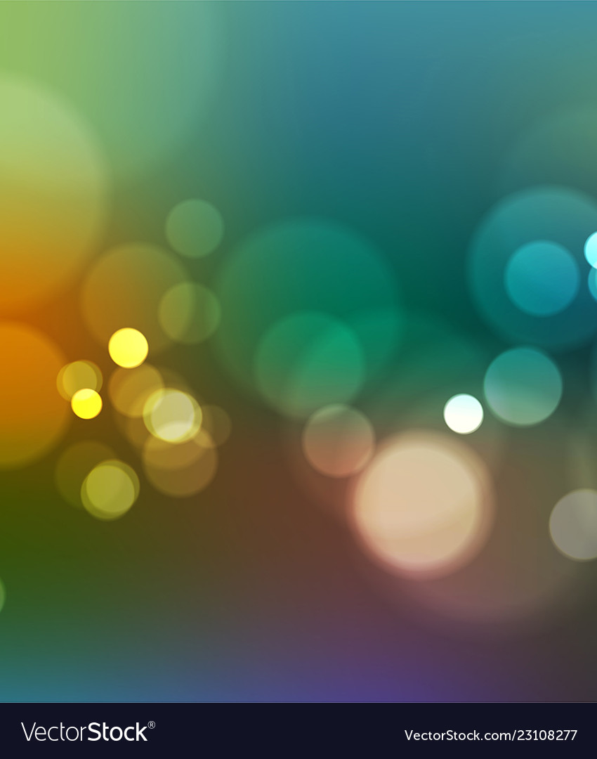 Abstract bokeh lights background