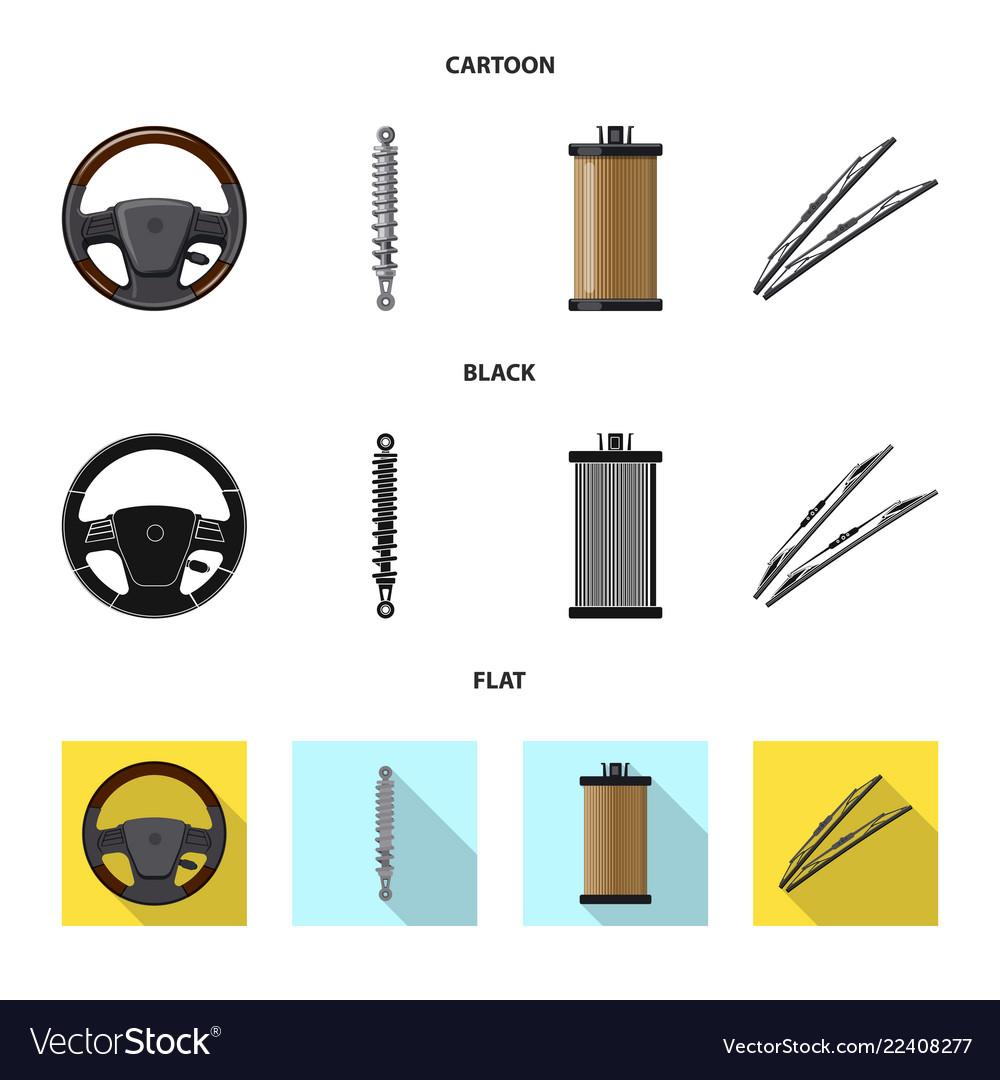 Auto and part sign set