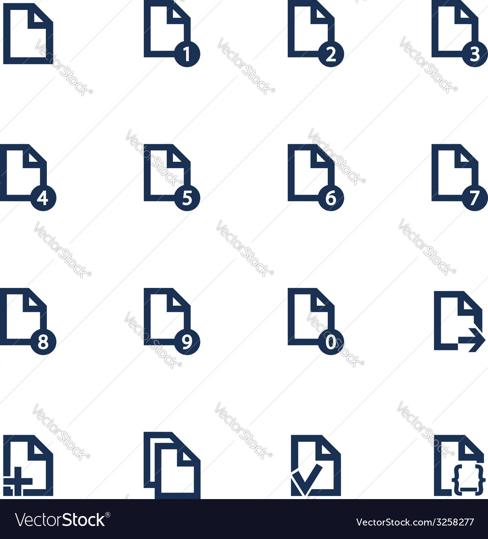 Document icons