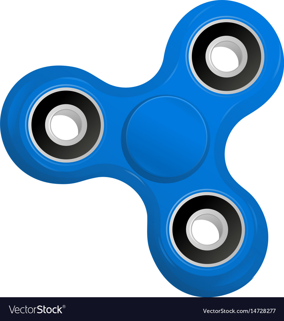 Hand spinner flat Royalty Free Vector Image - VectorStock