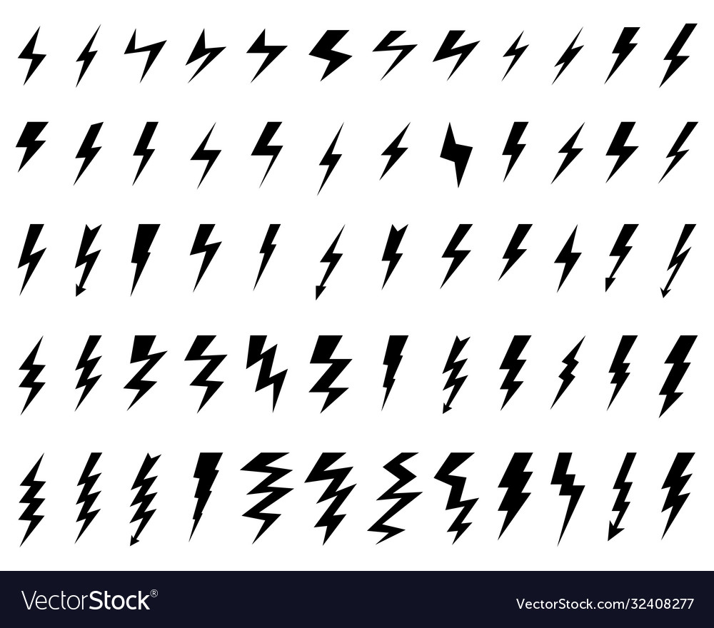 Lightning and Thunder Icons