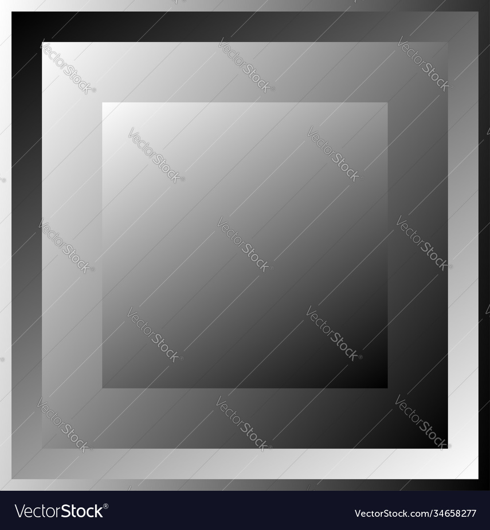 Overlapping squares blocks grayscale vector image Overlapping squares blocks grayscale
