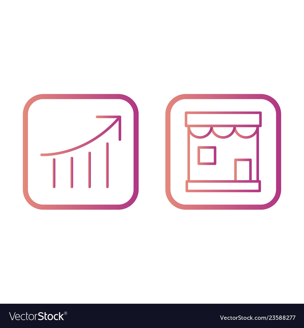 Set of seo search engine optimization icons vector image Set of seo search engine optimization icons