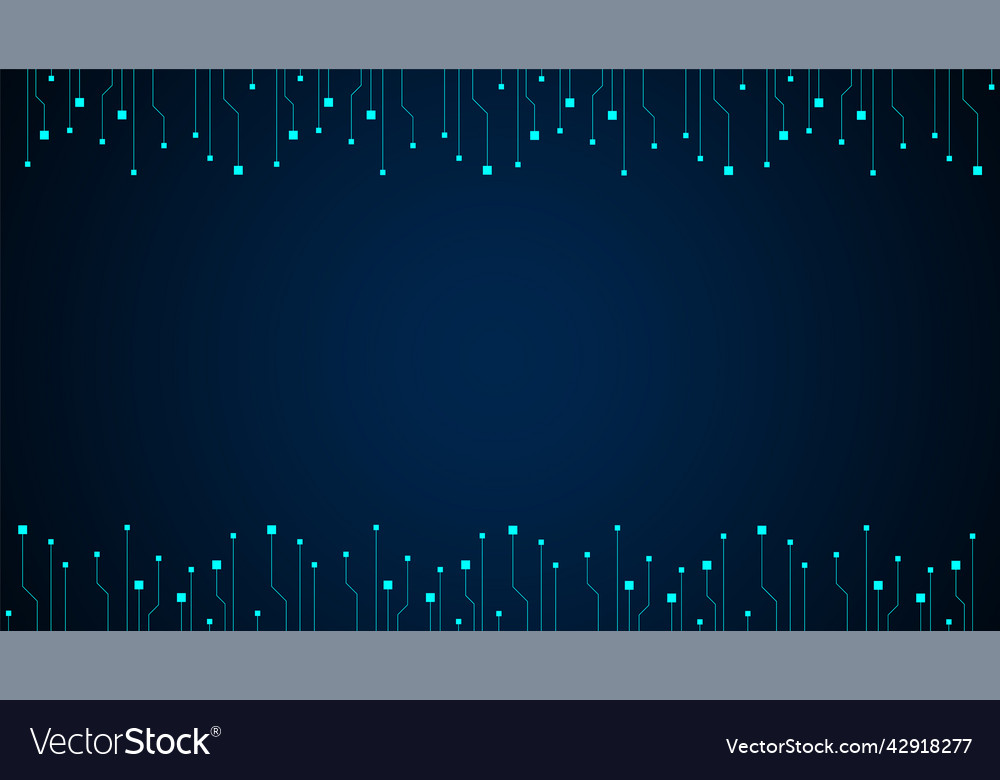 Technology background with hi-tech digital data vector image Technology background with hi-tech digital data