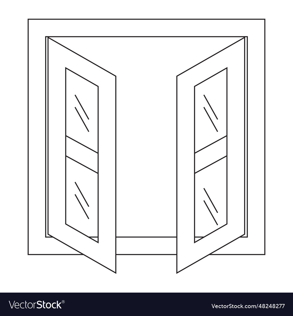 Window icon Vector Image Window icon