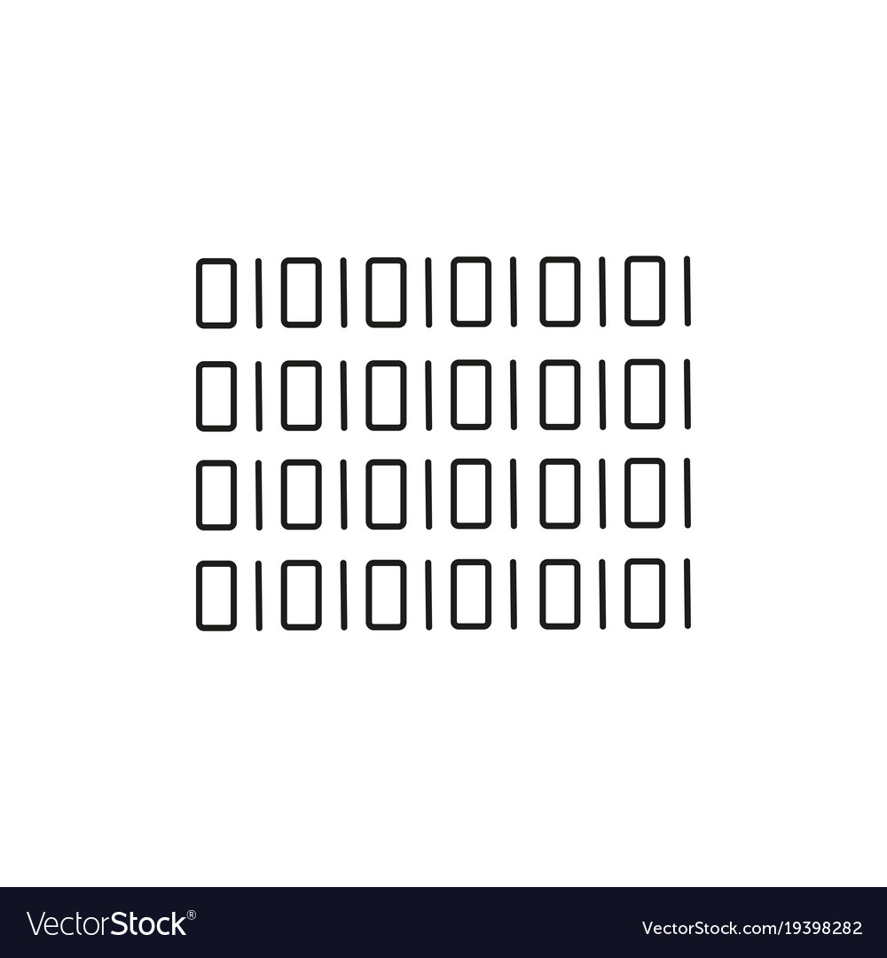 Binary Code Icon - Digital Data