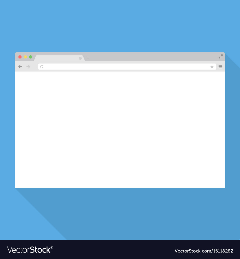 Browser window Royalty Free Vector Image - VectorStock