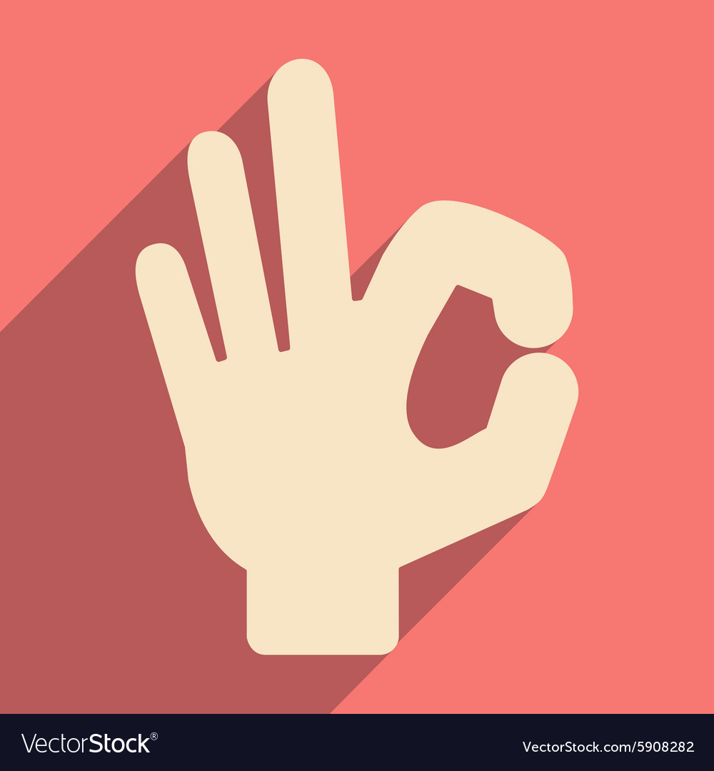 Flat with shadow icon and mobile application right