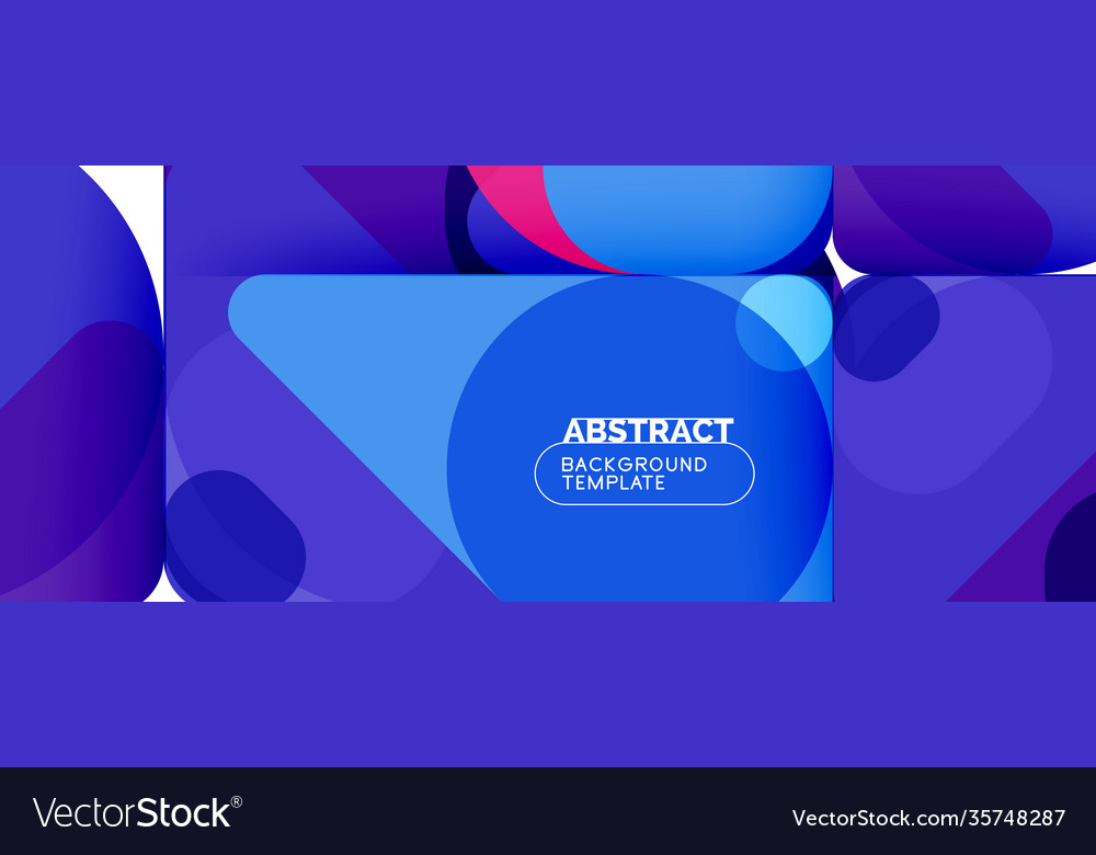 Flat geometric round shapes and dynamic lines