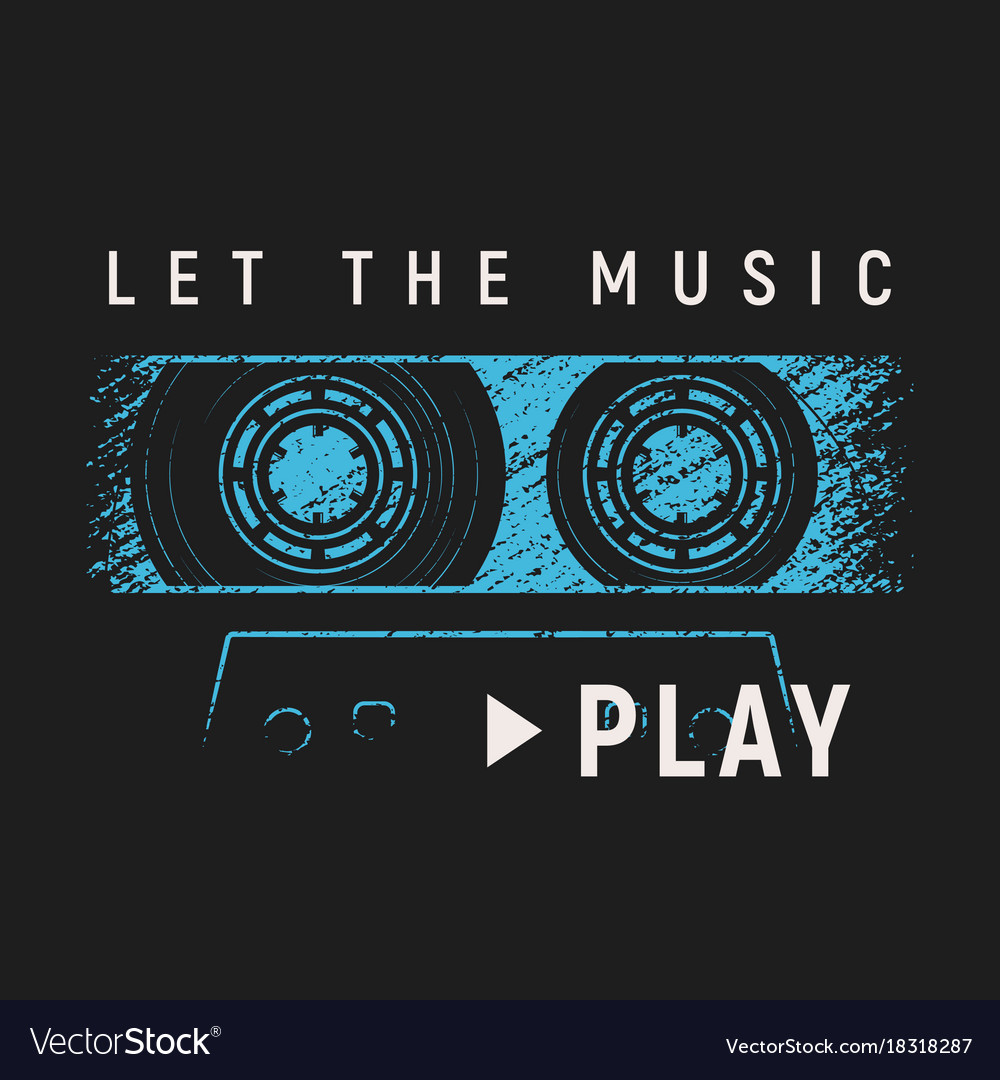 let the music play t shirt